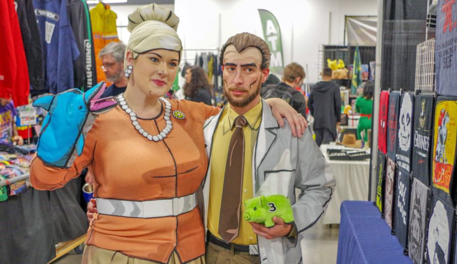 Pam & Krieger from Archer Cosplay