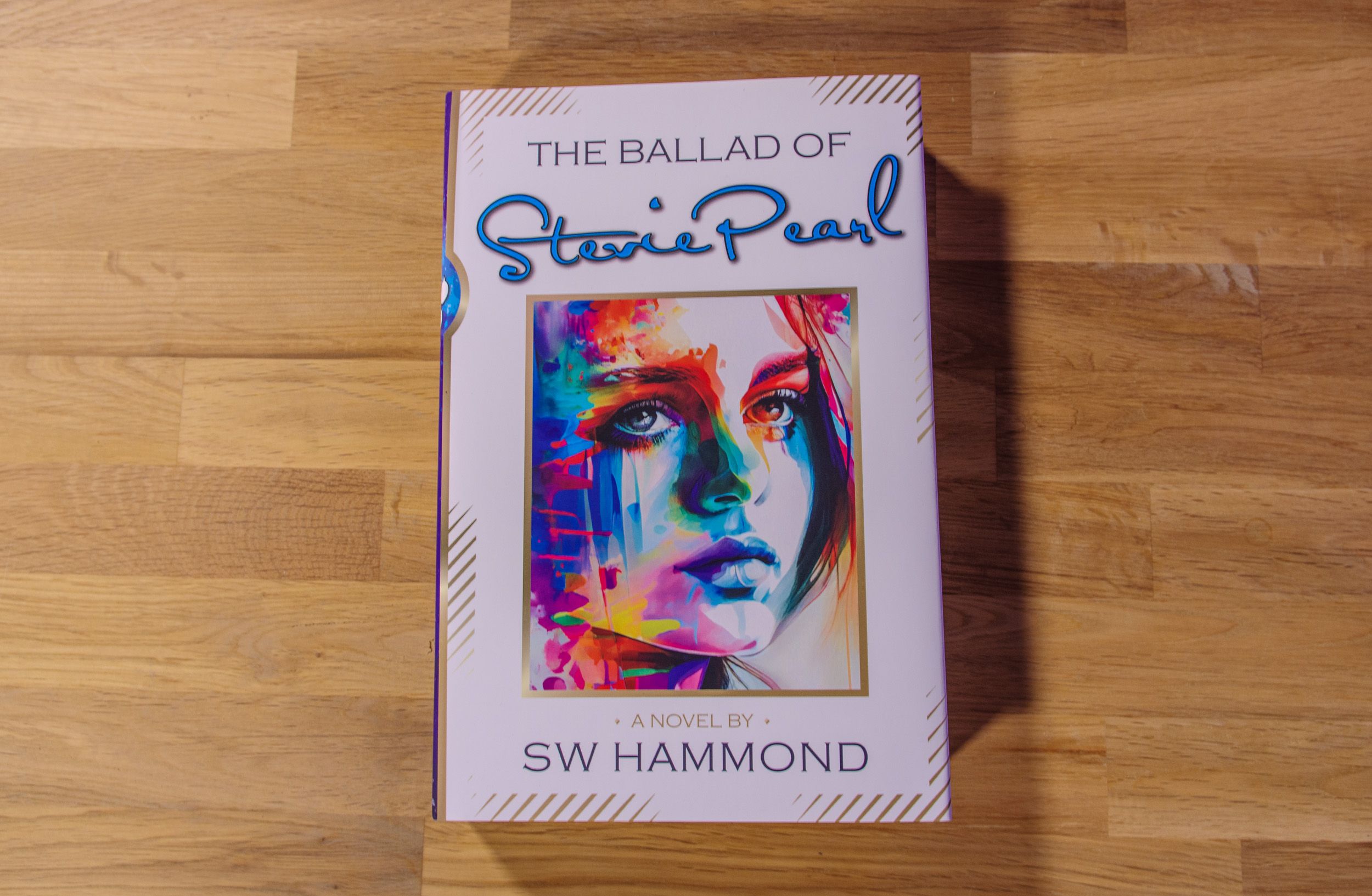 Photograph of the cover of The Ballad of Stevie Pearl.
